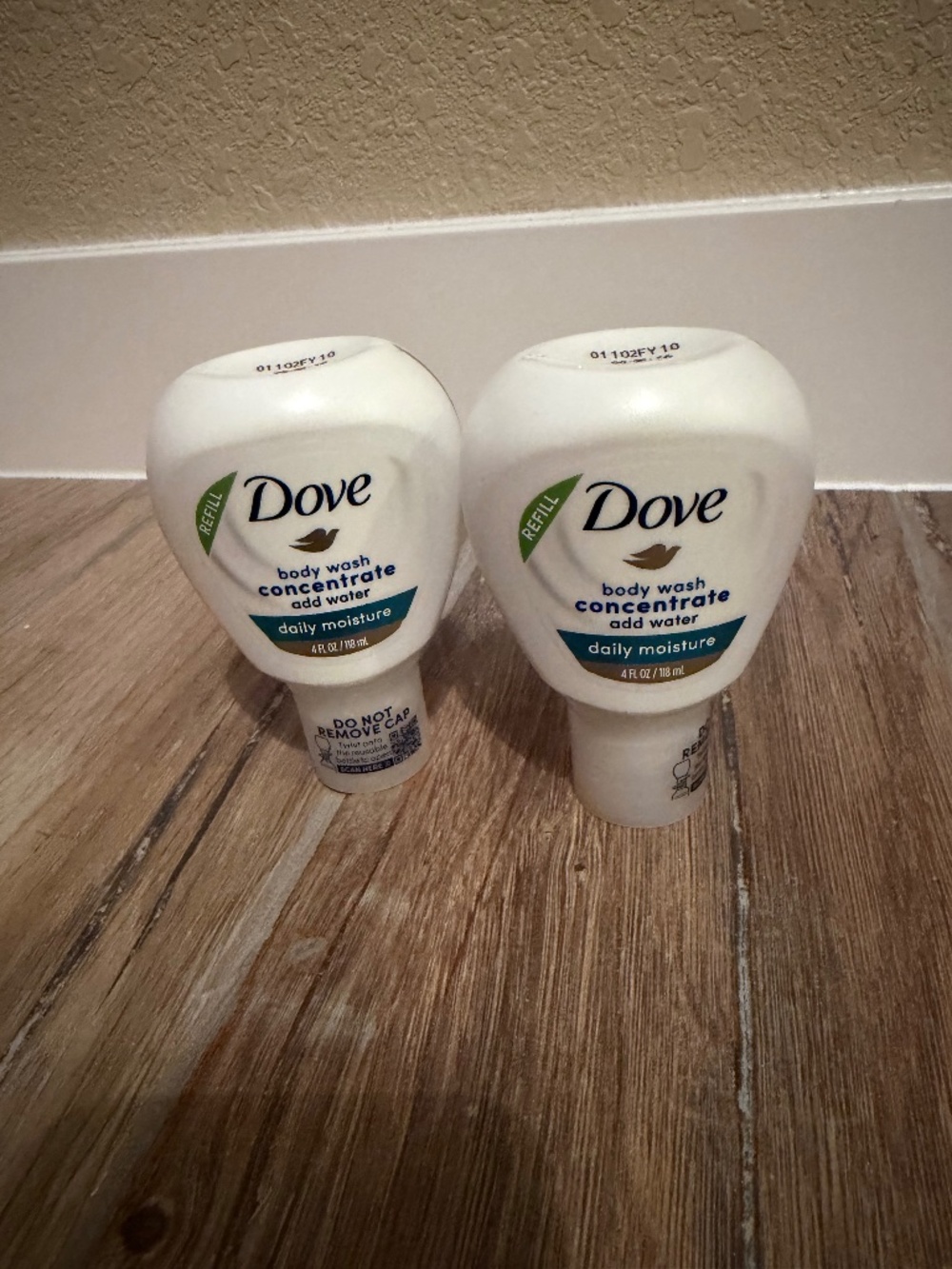 NWT Dove body wash concentrate 2 refills